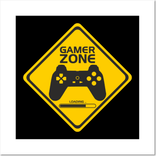 Gamer Zone Posters and Art